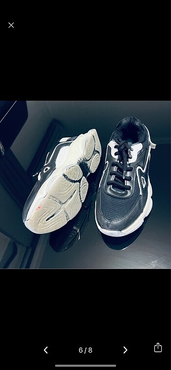 On Fashion 38 FASHİON BAYAN KALIN TABAN SPOR AYAKKABI
