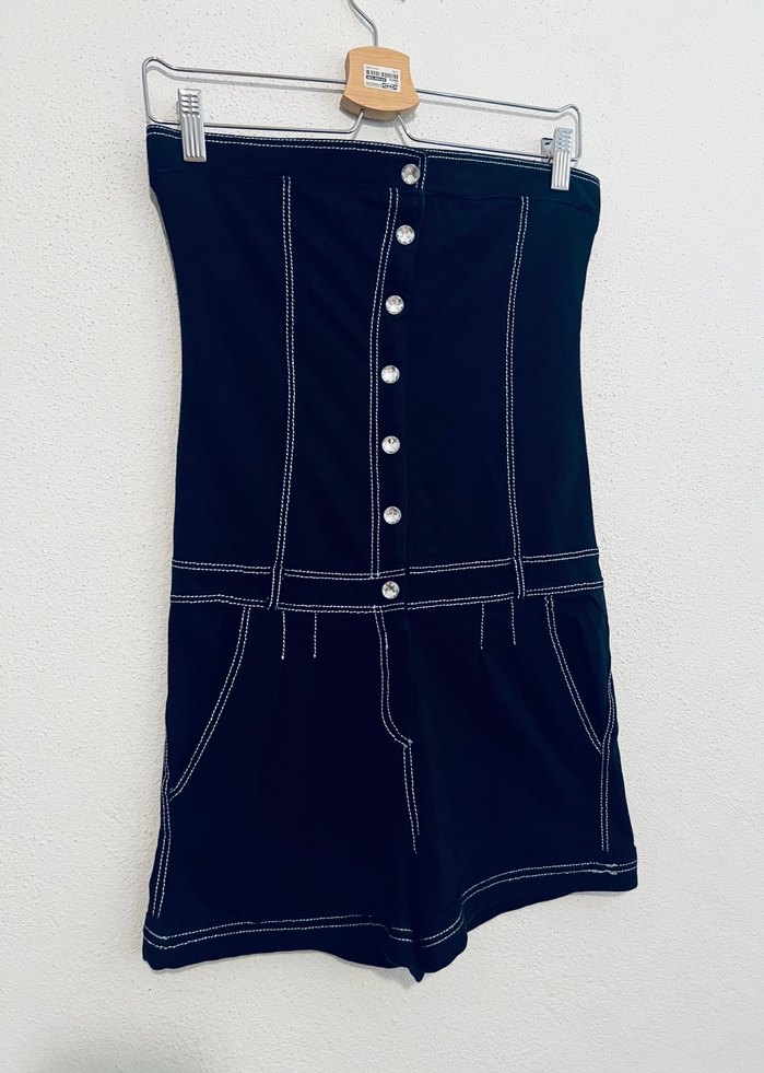36/-SStraplez Mini tulum — görsel 4/10