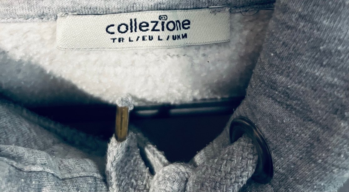 L- collezione Gri Melanj Kapüşonlu Spor Sweatshirt — görsel 7/11