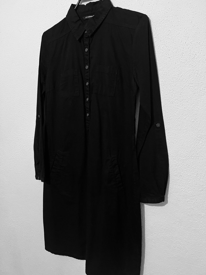 S-Minimal Siyah Uzun Tunik  Şıklık ve Rahatlık Bir Arada — görsel 9/12