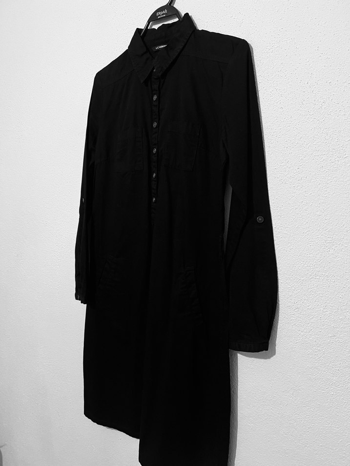 S-Minimal Siyah Uzun Tunik  Şıklık ve Rahatlık Bir Arada — görsel 10/12