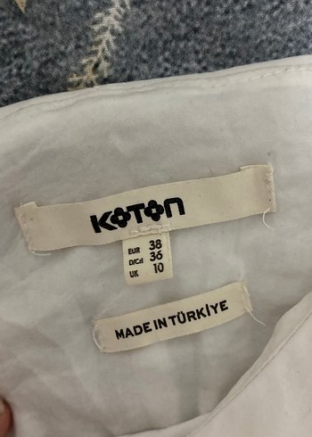 Koton Beyaz Askılı Salaş Kadın Atlet
