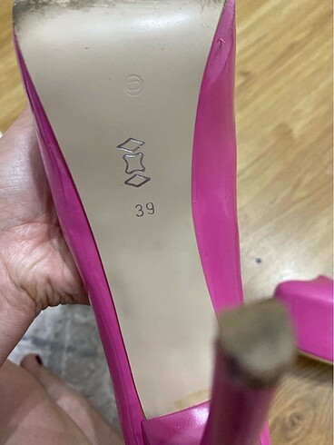 39 Beden pembe Renk Pembe platform