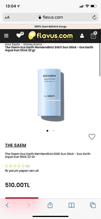 Beden Renk The Saem Eco Earth Nemlendirici Etkili Sun Stick