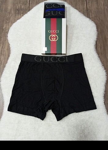 Gucci Erkek Üçlü Kutulu Boxer