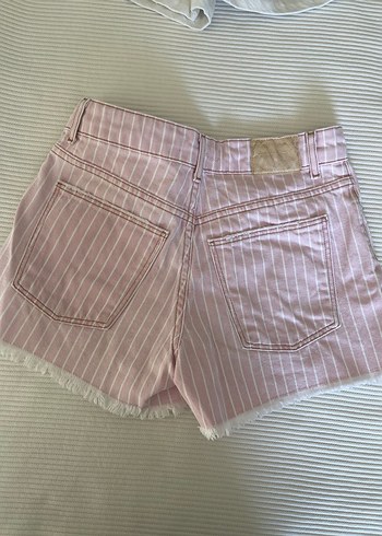 Zara çizgili şort - Görsel 2