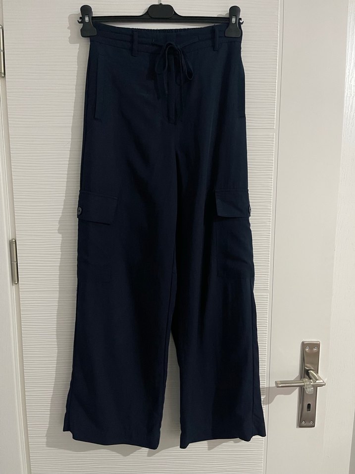 Mango lacivert pantolon - Görsel 4