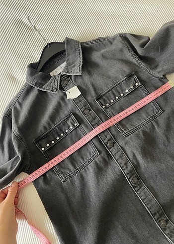 Zara çoçuk denim gömlek - Görsel 6