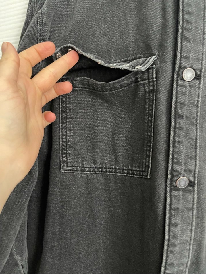 Zara çoçuk denim gömlek - Görsel 2