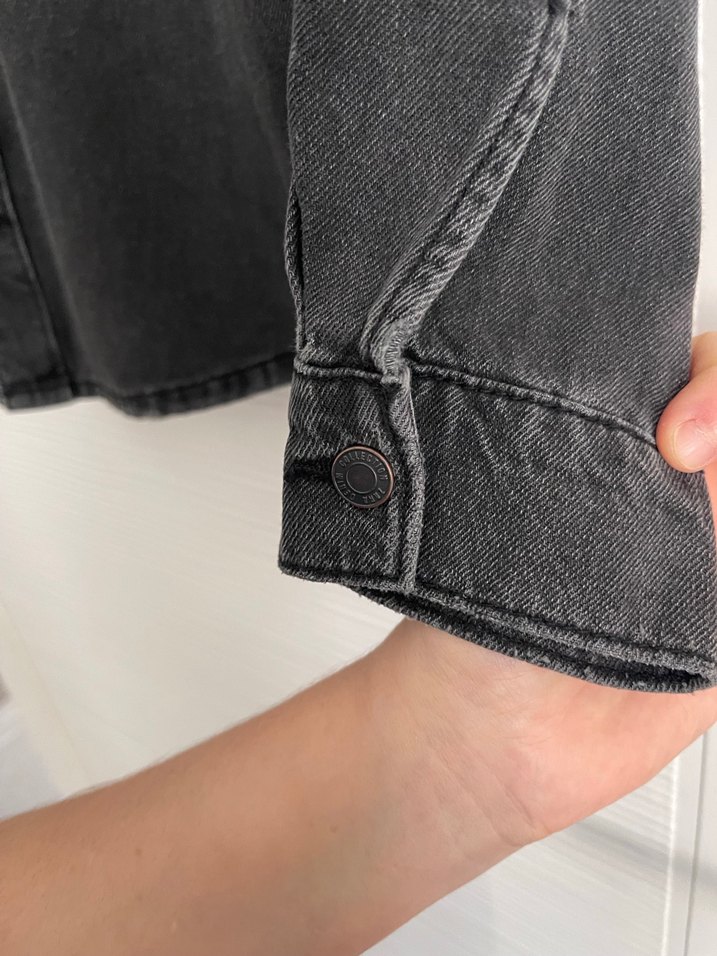 Zara çoçuk denim gömlek - Görsel 4