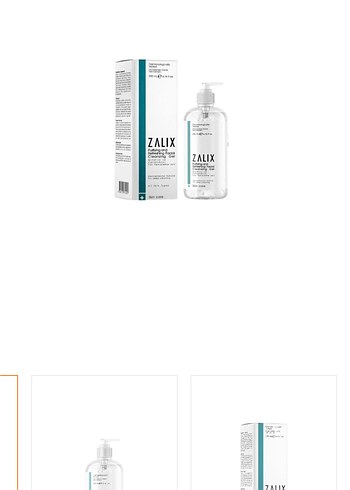 Zalix Canlandırıcı Yüz Temizleme Jeli - Görsel 2