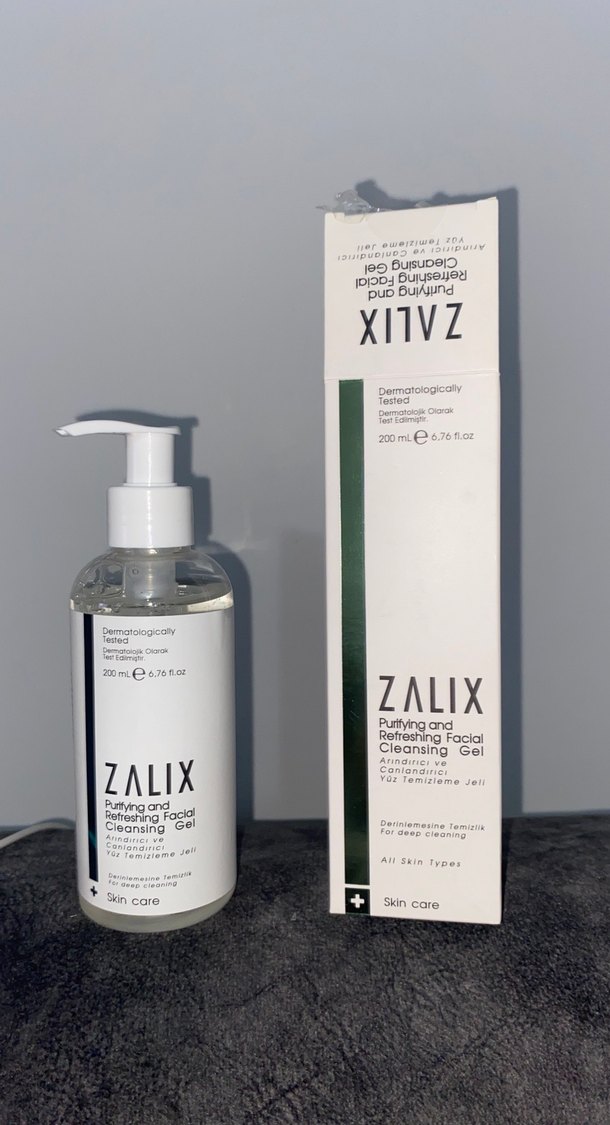 Zalix Canlandırıcı Yüz Temizleme Jeli - Görsel 4