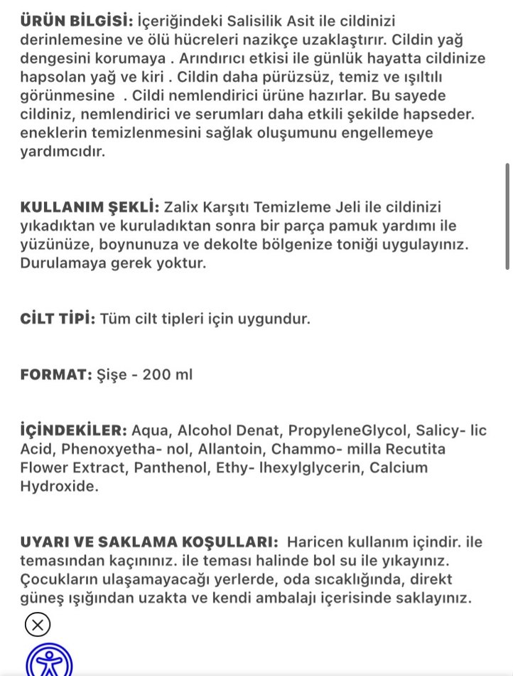 Zalix Akne Karşıtı Tonik - Görsel 2