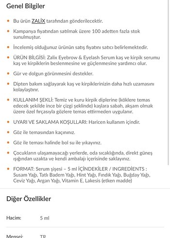 Zalix Beyaz Kirpik ve Kaş Serumu - Görsel 4