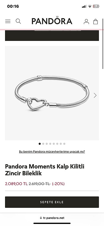 Pandora Pandora bileklik