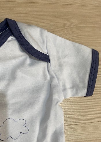 Renkli Baskılı Kısa Kollu Bebek çıtçıtlı zıbın - Görsel 5