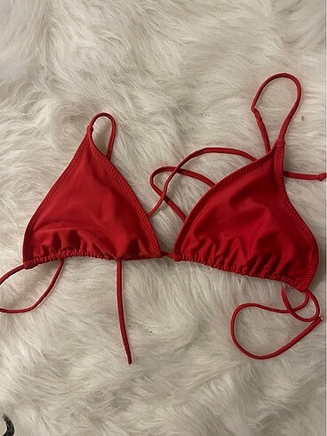 Penti Üçgen Kırmızı Bikini Üstü