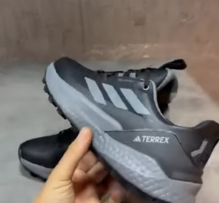 Gri Bağcıklı Erkek Outdoor Spor Ayakkabı - Görsel 5