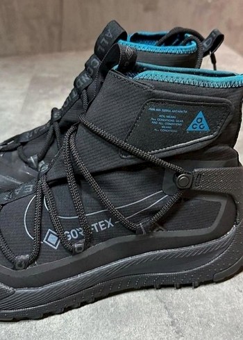 Siyah Erkek Outdoor Botlar Velcro Detaylı - Görsel 2