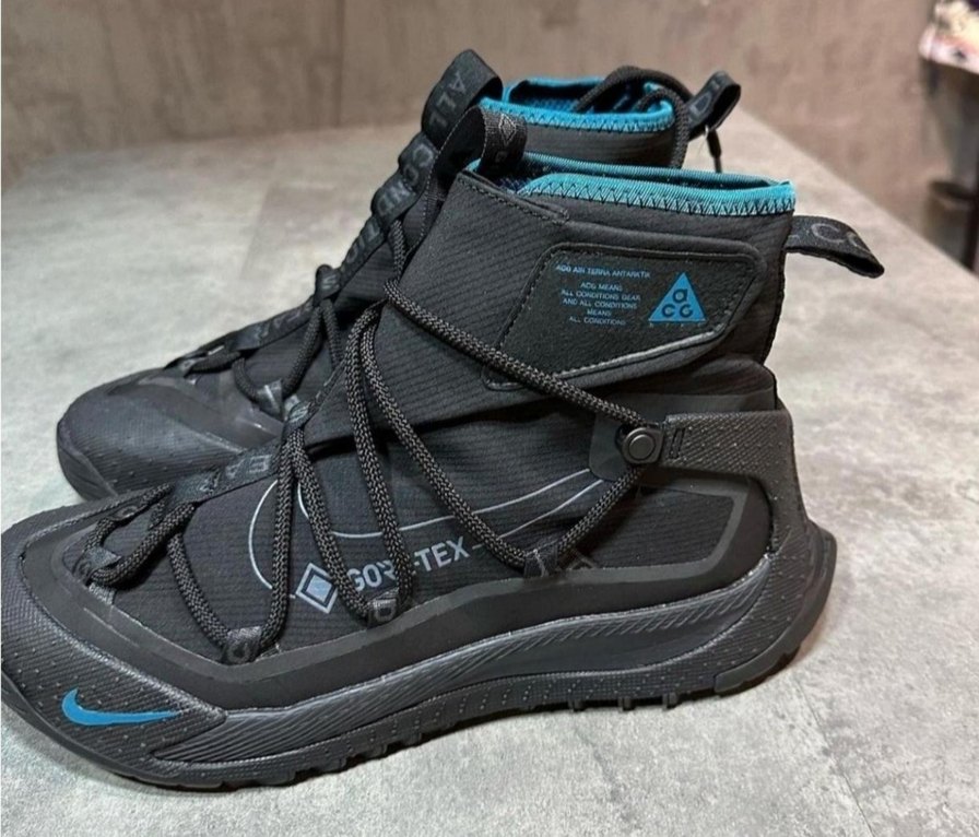 Siyah Erkek Outdoor Botlar Velcro Detaylı - Görsel 2