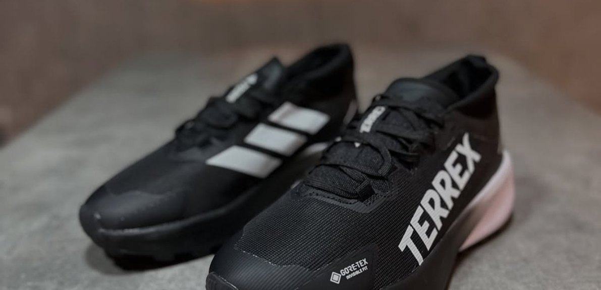 Erkek Siyah Terrex Spor Ayakkabı Velcro - Görsel 3