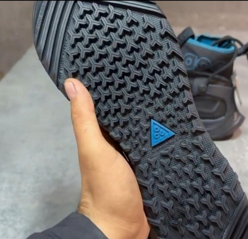 Erkek Siyah Street Wear Outdoor Botları Velcro - Görsel 4