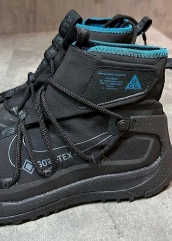 Siyah Erkek Outdoor Botları Velcro Detaylı - Görsel 5