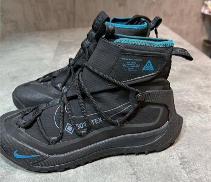 Siyah Erkek Outdoor Botları Velcro Detaylı - Görsel 3