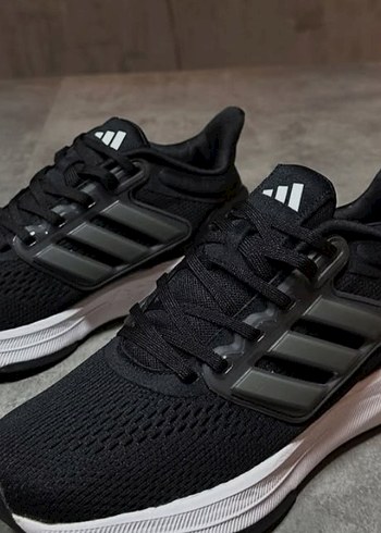 Siyah Gri Bağcıklı Erkek Spor Ayakkabı - Görsel 7