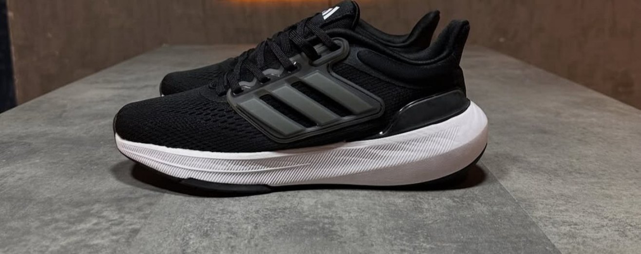 Siyah Gri Bağcıklı Erkek Spor Ayakkabı - Görsel 5