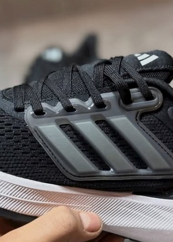 Siyah Gri Erkek Spor Ayakkabı - Görsel 4