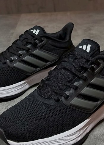 Siyah Gri Bağcıklı Erkek Spor Ayakkabı - Görsel 2