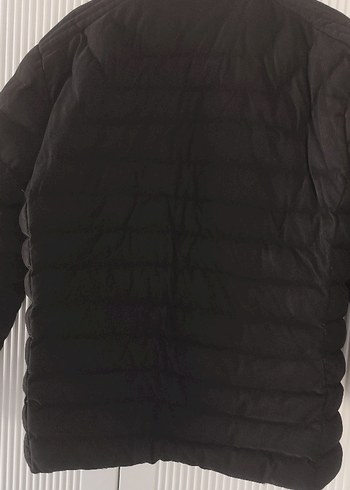 Erkek Siyah  Fermuarlı Kısa Mont - Görsel 7