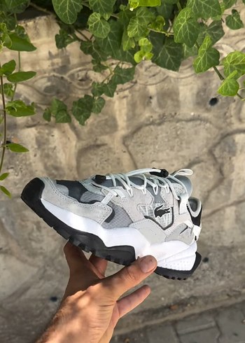 Lacoste Erkek Gri Spor Ayakkabı