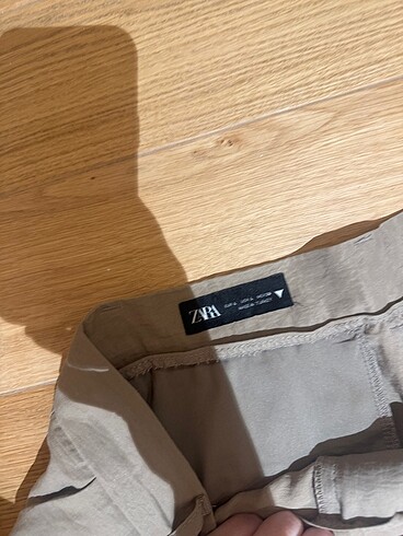 Zara Saten pamuk karisik zara pant