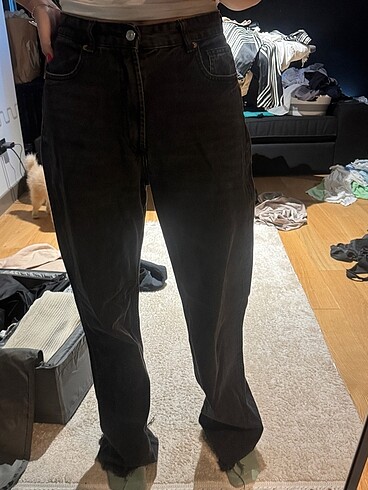 l Beden gri Renk Zara jean