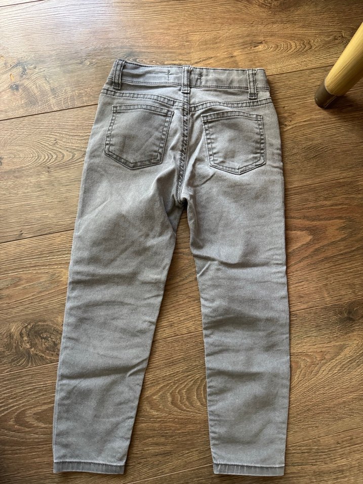 Gri Erkek Çocuk Denim Pantolon - Görsel 4