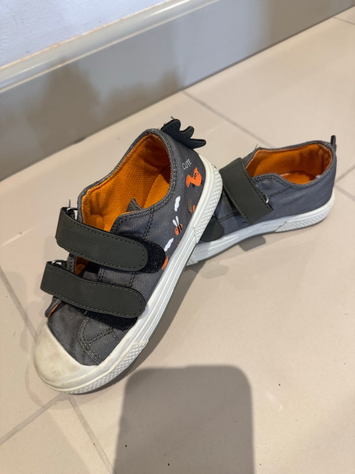 Erkek Çocuk Spor Ayakkabı Cırt Cırtlı - Görsel 2