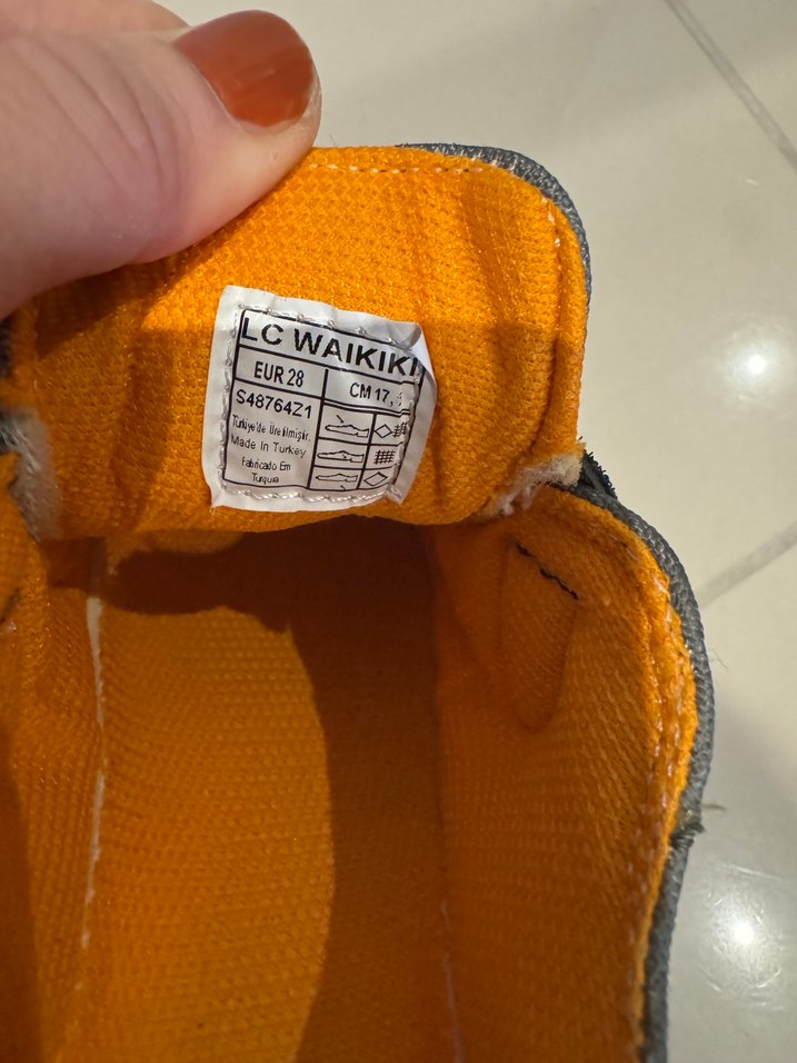 Erkek Çocuk Spor Ayakkabı Cırt Cırtlı - Görsel 5