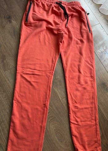 Somon Fermuarlı Kadın Sweatpant - Görsel 7