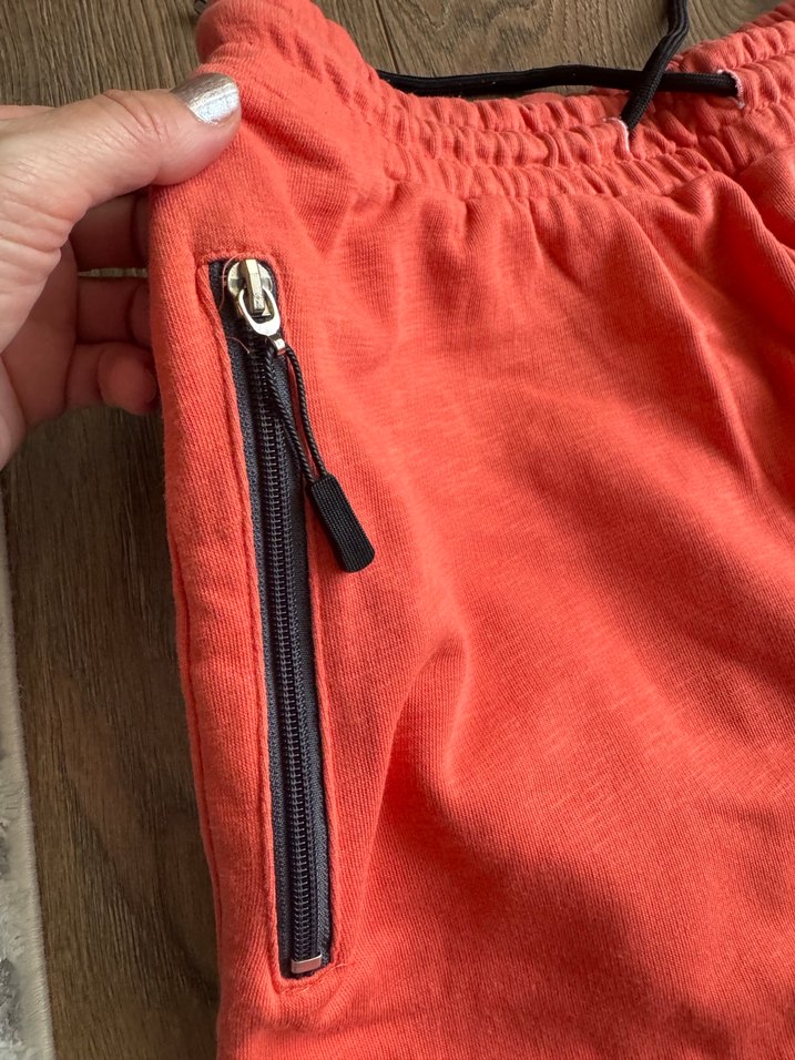 Somon Fermuarlı Kadın Sweatpant - Görsel 4