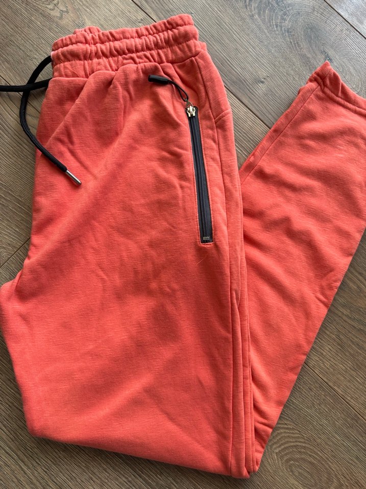 Somon Fermuarlı Kadın Sweatpant - Görsel 2