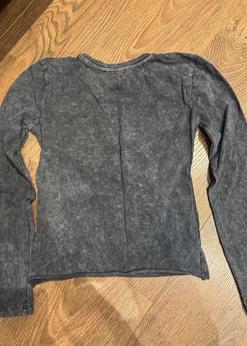 Tokyo Baskılı Gri Uzun Kollu Sweatshirt - Görsel 4