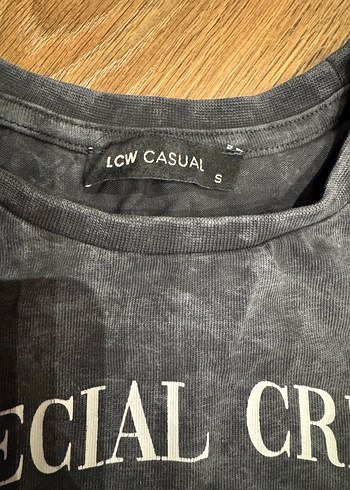 Tokyo Baskılı Gri Uzun Kollu Sweatshirt - Görsel 3