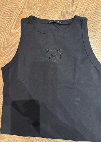 Kadın Siyah ve Beyaz Baskılı Tişört - Görsel 5