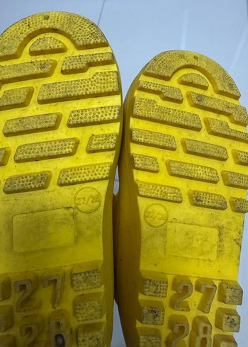 Sarı Erkek Çocuk Kauçuk Botlar - Görsel 4