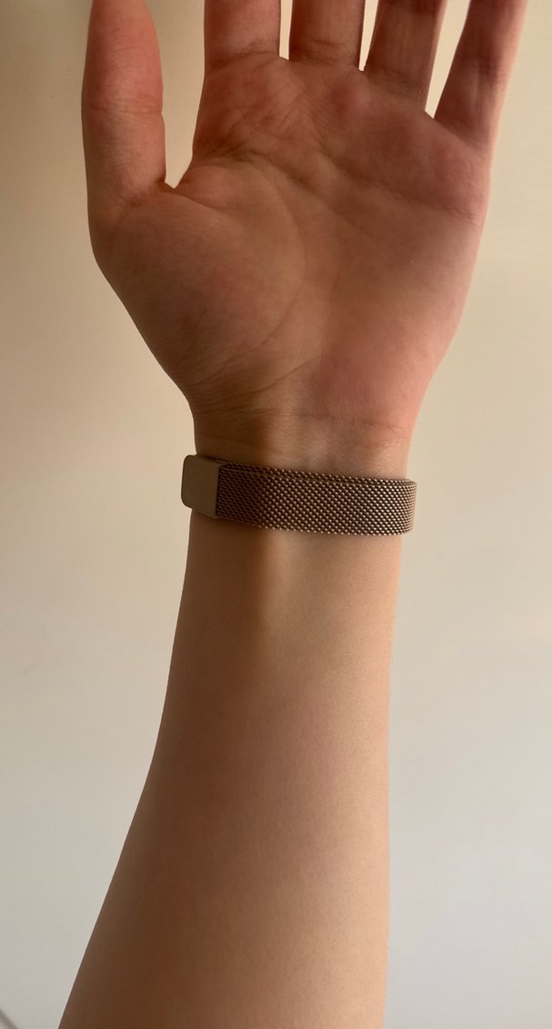 Ferrucci Zincir Detaylı Bej Kadın Saat - Görsel 3