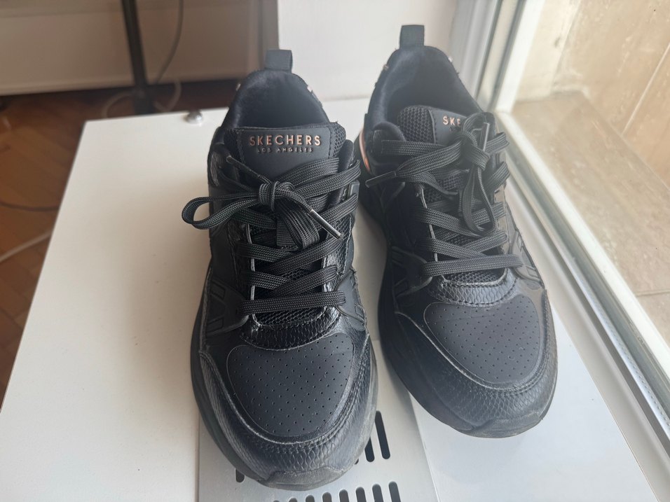 Skechers Siyah Platform Spor Ayakkabı - Görsel 3