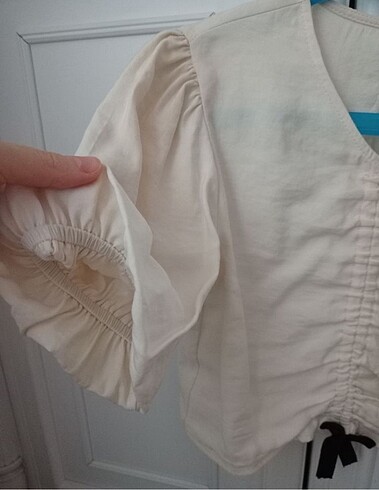 10 Yaş Beden ten rengi Renk Zara crop