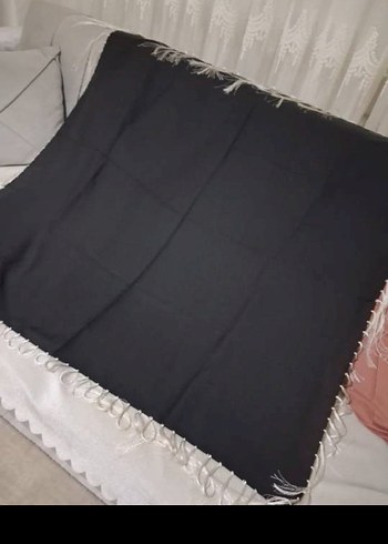 Püsküllü Çok Renkli Kadın Şal - Görsel 7